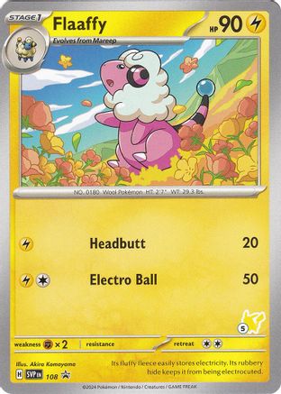 Flaaffy - Pikachu 5  Battle Academy 2024 - Promo