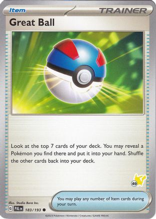 Great Ball - Pikachu 49  Battle Academy 2024 - Common