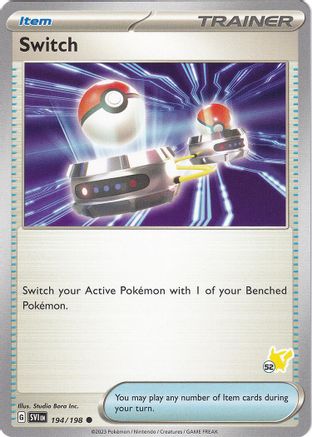 Switch - Pikachu 52/198  Battle Academy 2024 - Common