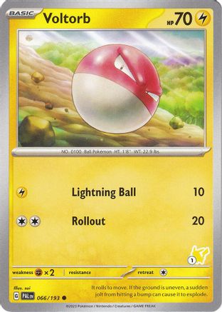 Voltorb - Pikachu 1/193  Battle Academy 2024 - Common