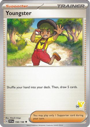 Youngster - Pikachu 50/198  Battle Academy 2024 - Uncommon