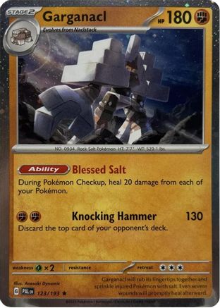 Garganacl (Cosmos Holo) 123  - Holofoil Blister Exclusives - Rare