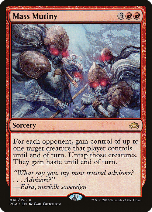 Mass Mutiny (PCA-048) - Planechase Anthology