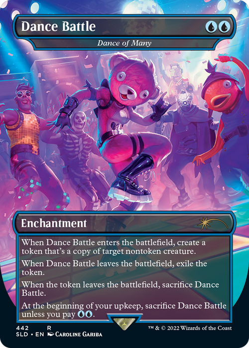 Dance Battle - Dance of Many (SLD-442) - Secret Lair Drop / Dance Battle (Borderless)