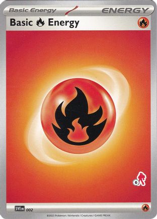 Basic Fire Energy - Armarouge 6  Battle Academy 2024 - Unconfirmed