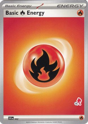 Basic Fire Energy - Armarouge 8  Battle Academy 2024 - Unconfirmed