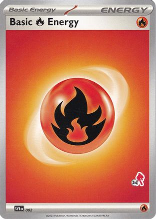Basic Fire Energy - Armarouge 24  Battle Academy 2024 - Unconfirmed
