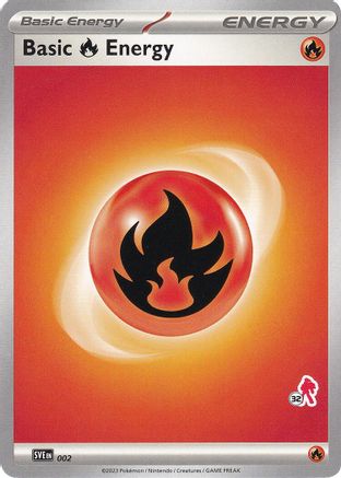Basic Fire Energy - Armarouge 32  Battle Academy 2024 - Unconfirmed