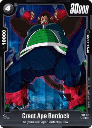 Great Ape Bardock (FS05-02) - Starter Deck 5 Bardock