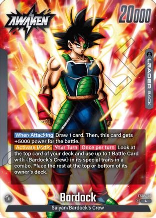 Bardock - FS05-01 (FS05-01) - Starter Deck 5 Bardock Holofoil