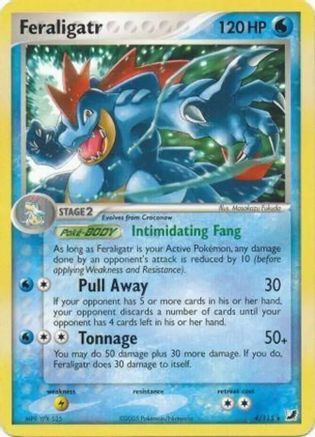 Feraligatr - 4/115/115  Deck Exclusives - Rare
