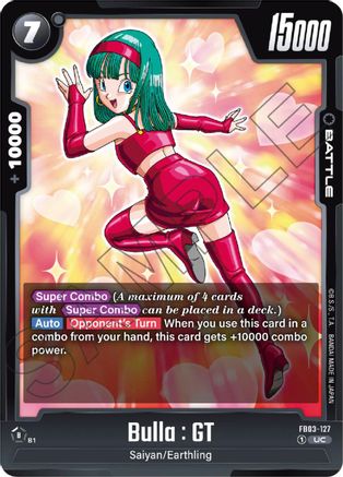Bulla : GT (FB03-127) - Raging Roar