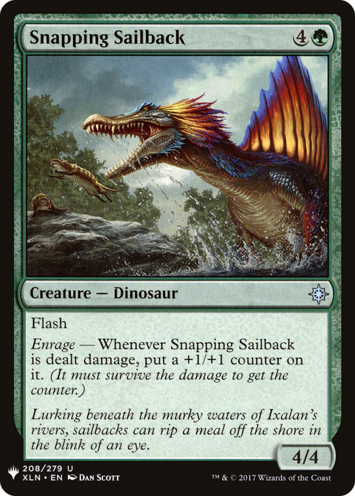 Snapping Sailback (LIST-XLN-208) - The List