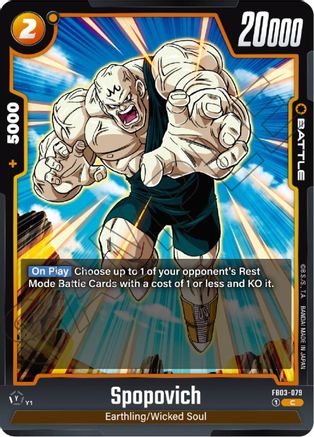 Spopovich (FB03-079) - Raging Roar