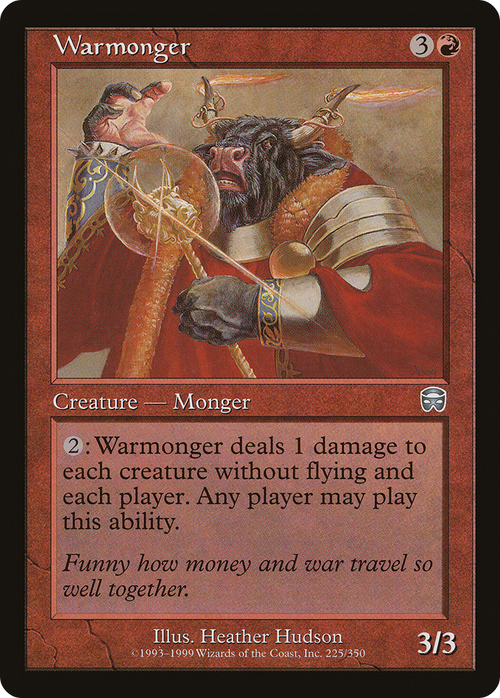 Warmonger (MMQ-225) - Mercadian Masques
