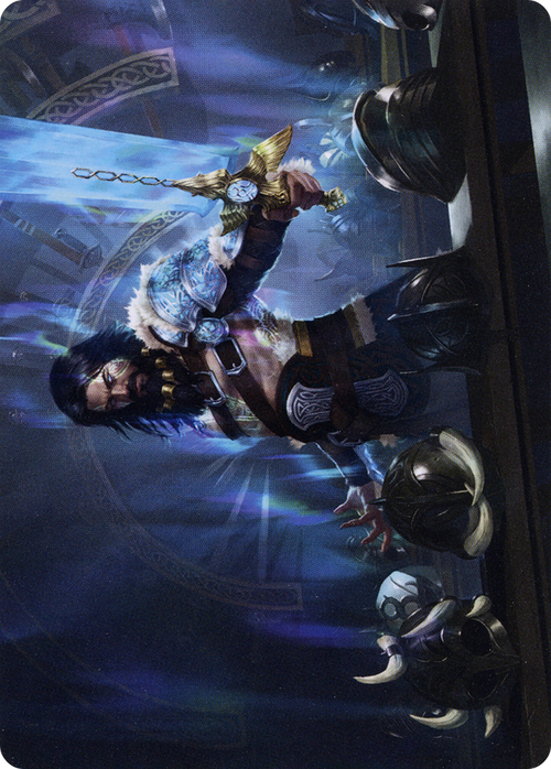 Halvar, God of Battle // Halvar, God of Battle (ASKHM-002) - Art Series: Kaldheim (Borderless)