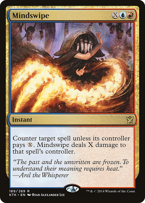 Mindswipe (KTK-189) - Khans of Tarkir Foil