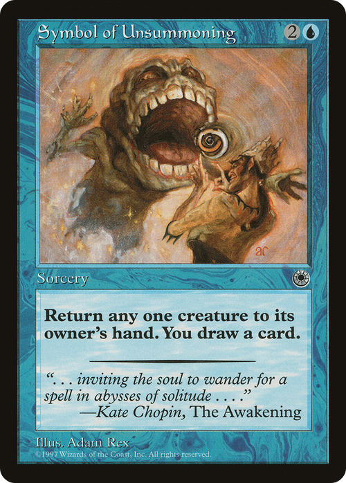 Symbol of Unsummoning (POR-) - Portal