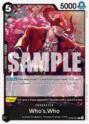 Who's.Who (OP08-091) - Two Legends Foil