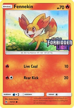 Fennekin (Toys R' Us Promo) 015/131  - Holofoil SM Promos - Promo