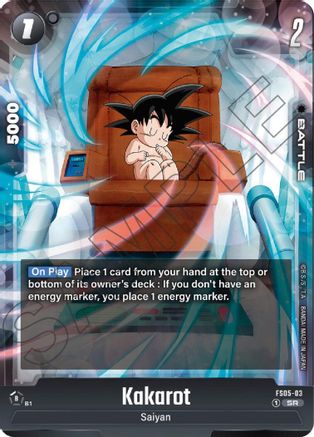 Kakarot (FS05-03) - Starter Deck 5 Bardock Holofoil