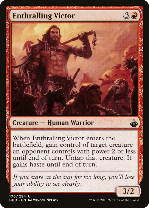 Enthralling Victor (BBD-176) - Battlebond Foil