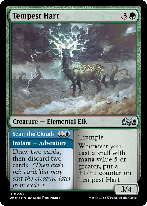 Tempest Hart (WOE-238) - Wilds of Eldraine Foil