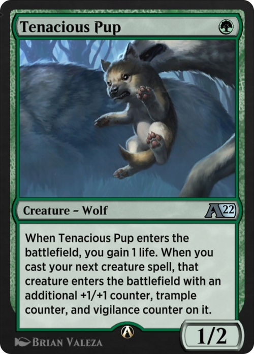 Tenacious Pup (Y22-056) - Alchemy: Innistrad