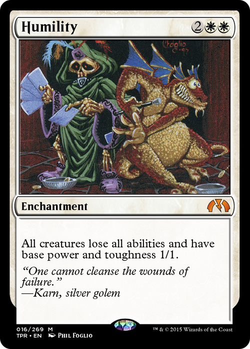 Humility (TPR-016) - Tempest Remastered Foil