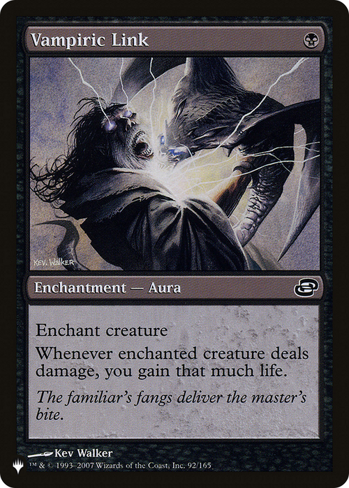Vampiric Link (LIST-92/165) - The List: (colorshifted)