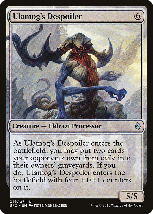 Ulamog's Despoiler (BFZ-016) - Battle for Zendikar