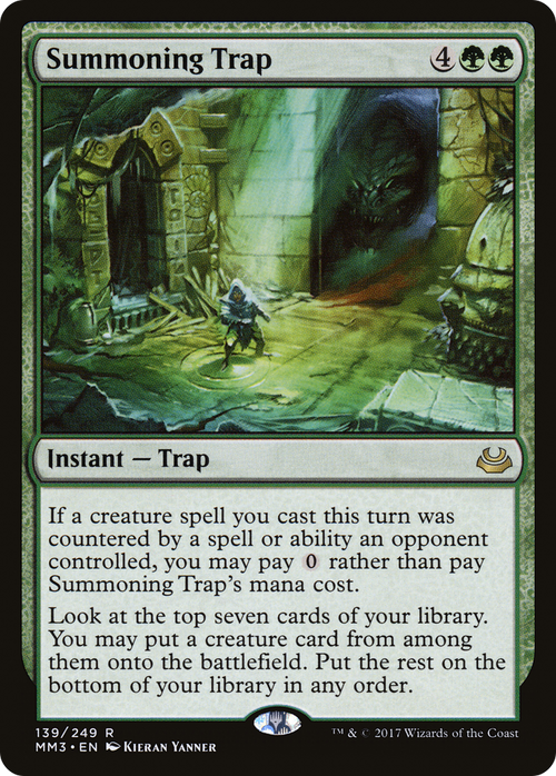 Summoning Trap (MM3-139) - Modern Masters 2017
