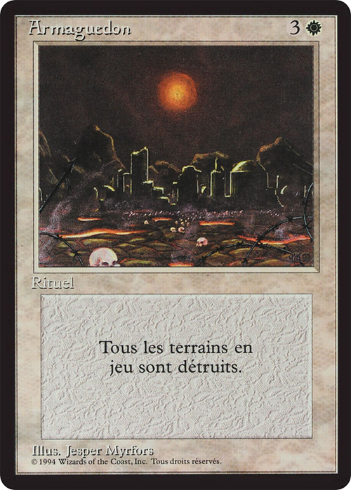 Armageddon (FBB-) - Foreign Black Border