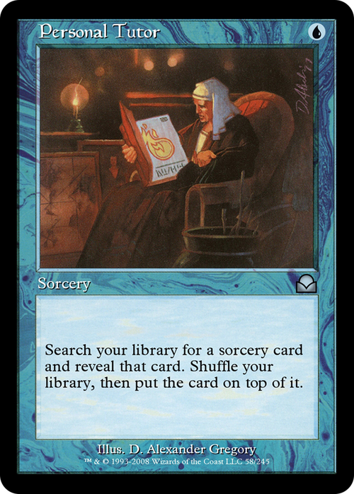 Personal Tutor (ME2-058) - Masters Edition II Foil