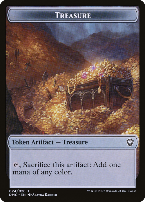 Treasure (TDMU-024) - Dominaria United Tokens