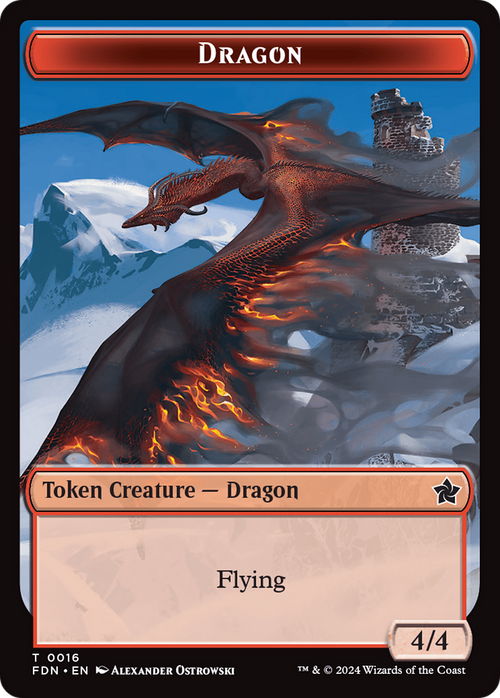 Dragon (TFDN-016) - Foundations Tokens Foil