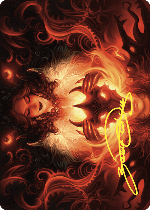 Witch's Mark // Witch's Mark (AWOE-021) - Wilds of Eldraine Art Series (Borderless)