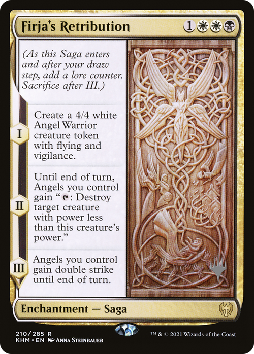 Firja's Retribution (PPKHM-210P) - Kaldheim Promos
