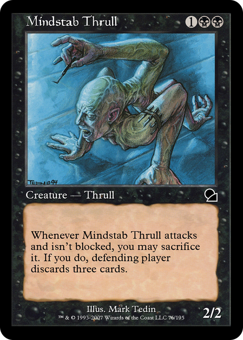 Mindstab Thrull (ME1-076) - Masters Edition Foil