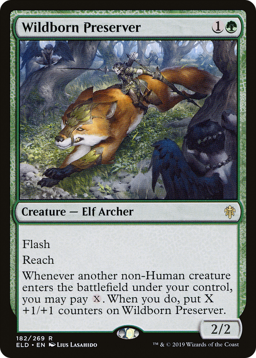 Wildborn Preserver (ELD-182) - Throne of Eldraine