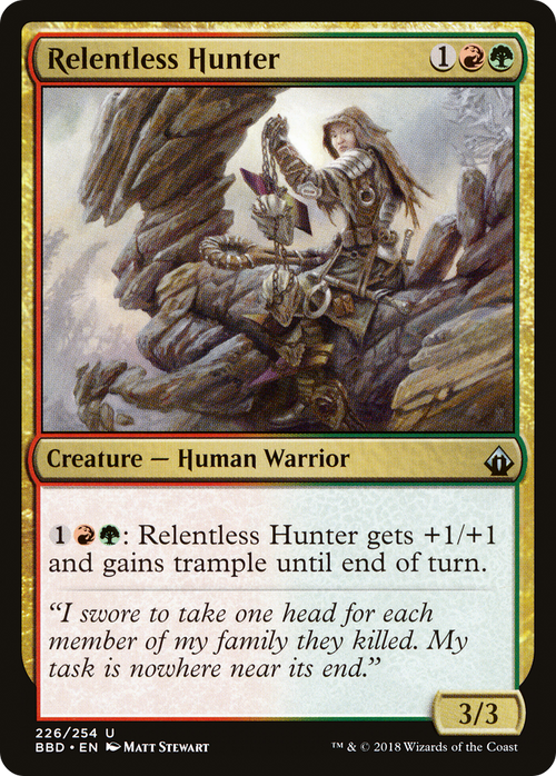 Relentless Hunter (BBD-226) - Battlebond