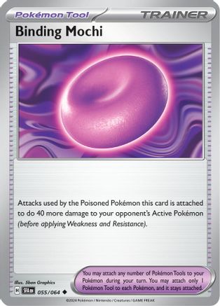 Binding Mochi 055  - Reverse Holofoil SV Shrouded Fable - Uncommon