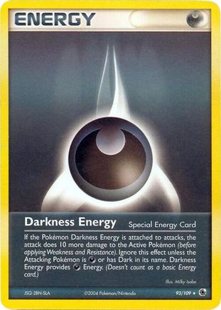 Darkness Energy (Special) - 93/109 (No E-Reader)/109  Deck Exclusives - Rare