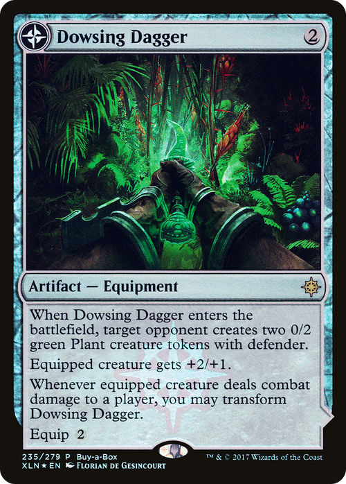 Dowsing Dagger (BABP-235) - XLN Treasure Chest: (compasslanddfc) Foil