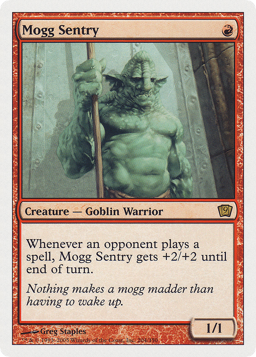 Mogg Sentry (9ED-204) - 9th Edition