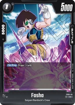 Fasha (FS05-04) - Starter Deck 5 Bardock