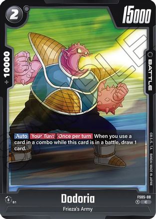 Dodoria (FS05-08) - Starter Deck 5 Bardock