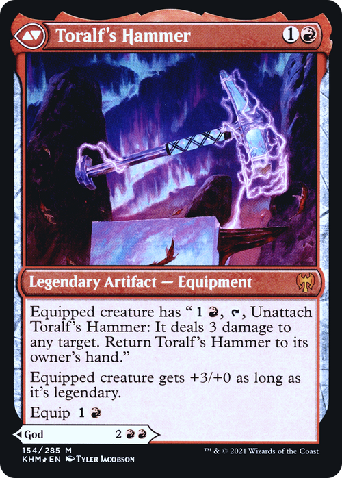 Toralf, God of Fury (PRE-154S) - Kaldheim Promos Foil