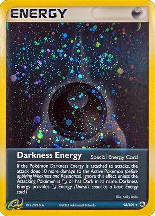Darkness Energy (Special) (Special) - 93/109  093/109  - Holofoil League & Championship Cards - Rare