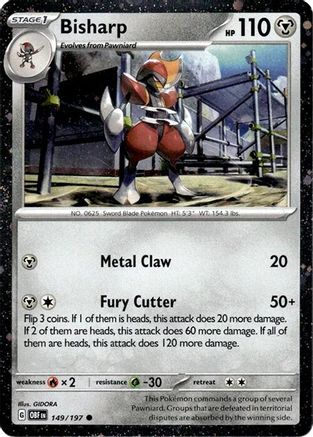 Bisharp (Cosmos Holo) 149/197  - Holofoil Miscellaneous Cards & Products - Promo